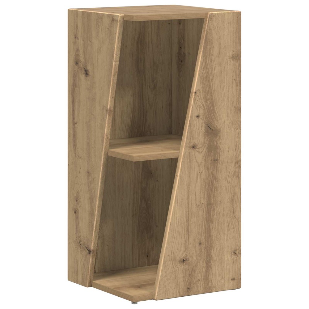 vidaXL Πλευρικό Ράφι 33 x 32 x 70,5 εκ Επεξεργασμένο Ξύλο Artisan Oak