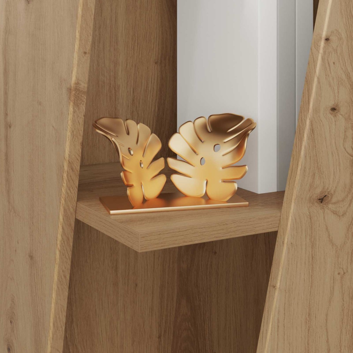 vidaXL Πλευρικό Ράφι 33 x 32 x 70,5 εκ Επεξεργασμένο Ξύλο Artisan Oak