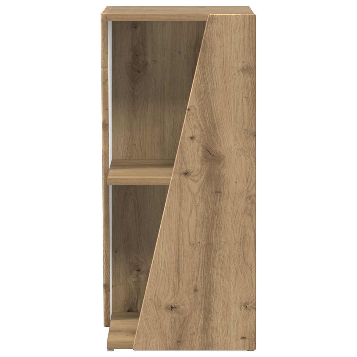 vidaXL Πλευρικό Ράφι 33 x 32 x 70,5 εκ Επεξεργασμένο Ξύλο Artisan Oak