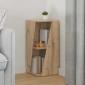 vidaXL Πλευρικό Ράφι 33 x 32 x 70,5 εκ Επεξεργασμένο Ξύλο Artisan Oak