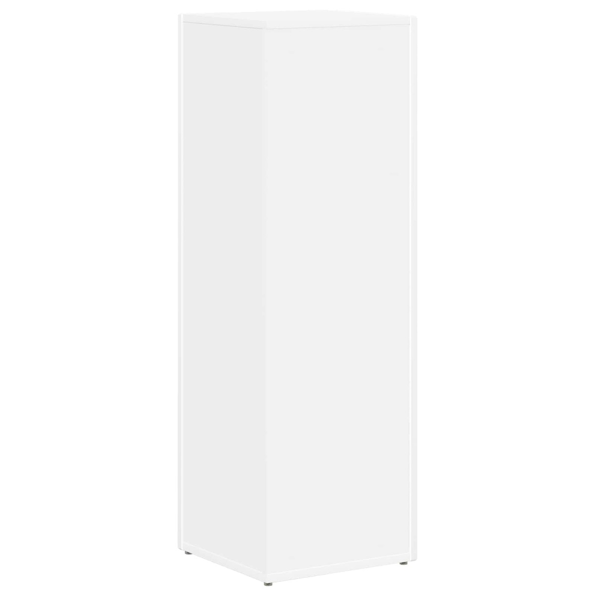 vidaXL Πλευρικό Ράφι 33 x 32 x 100,5 εκ Επεξεργασμένο Ξύλο Λευκό