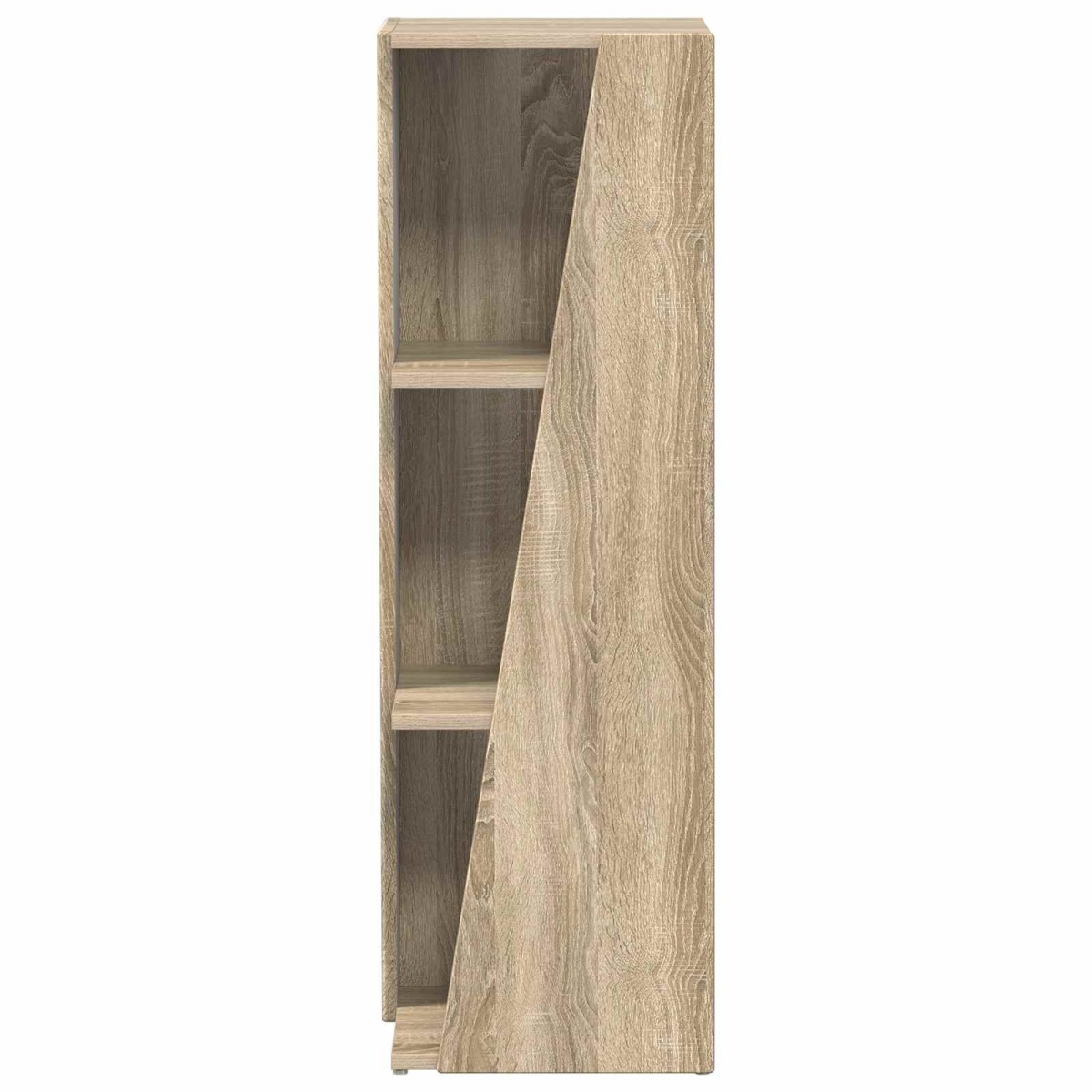 vidaXL Πλευρικό Ράφι 33 x 32 x 100,5 εκ Επεξεργασμένο Ξύλο Δρύς Sonoma