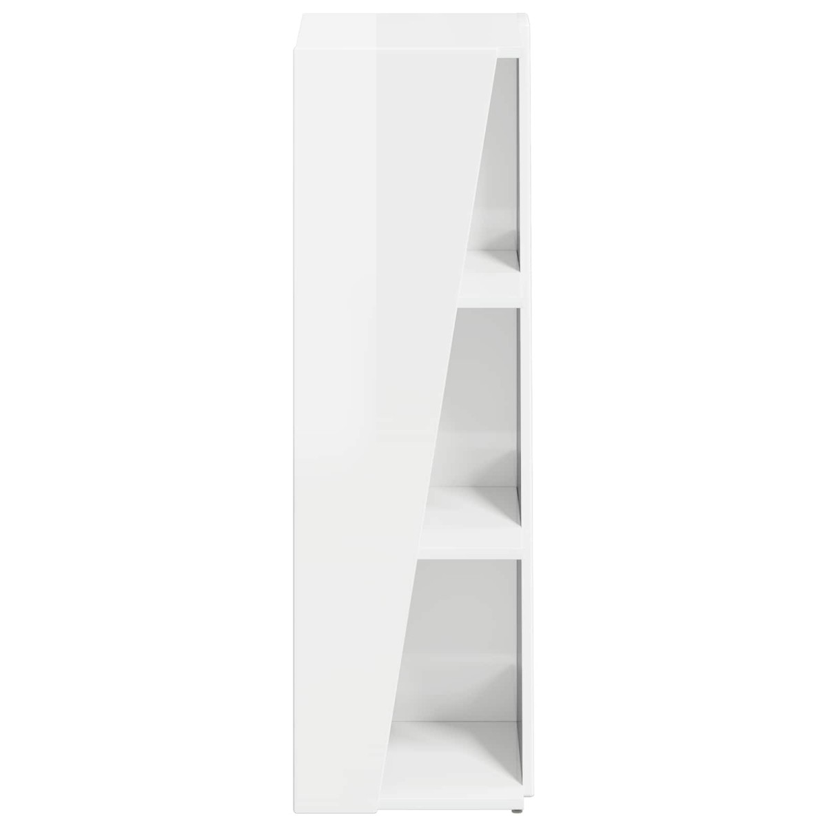 vidaXL Πλευρικό Ράφι 33 x 32 x 100,5 εκ. Επεξεργασμένο Ξύλο