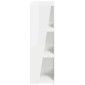 vidaXL Πλευρικό Ράφι 33 x 32 x 100,5 εκ. Επεξεργασμένο Ξύλο