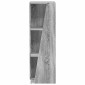 vidaXL Πλευρικό Ράφι 33 x 32 x 100,5 εκ Επεξεργασμένο Ξύλο