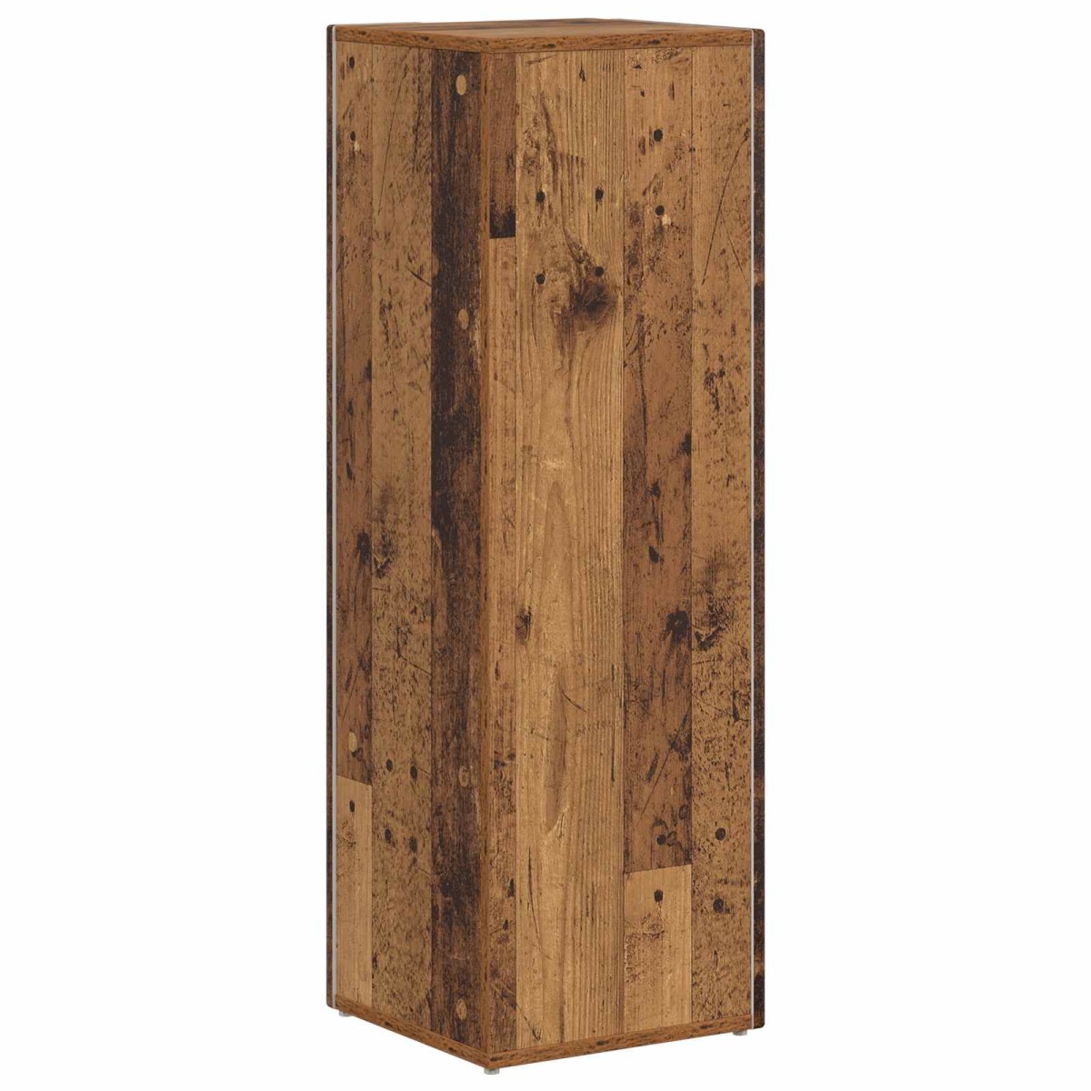 vidaXL Πλευρικό Ράφι 33 x 32 x 100,5 εκ Επεξεργασμένο Ξύλο Παλιό ξύλο