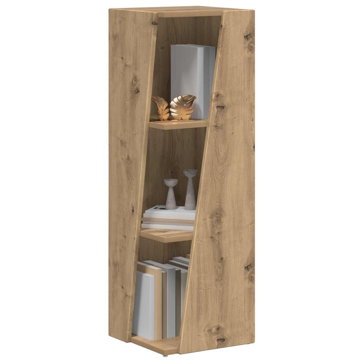 vidaXL Πλευρικό Ράφι 33 x 32 x 100,5 εκ. Επεξεργασμένο Ξύλο