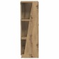 vidaXL Πλευρικό Ράφι 33 x 32 x 100,5 εκ. Επεξεργασμένο Ξύλο
