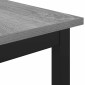 vidaXL παγκάκι Γκρίζο Σονομα 80 x 35 x 45 cm Επεξεργασμένο Ξύλο