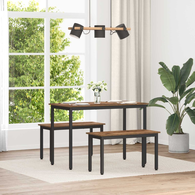 vidaXL παγκάκι Παλιό ξύλο 80 x 35 x 45 cm Επεξεργασμένο Ξύλο