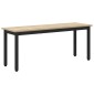 vidaXL παγκάκι Σονόμα 110 x 35 x 45 cm Επεξεργασμένο Ξύλο