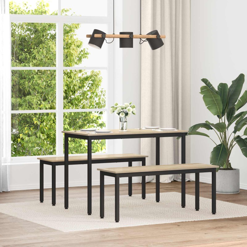 vidaXL παγκάκι Σονόμα 110 x 35 x 45 cm Επεξεργασμένο Ξύλο
