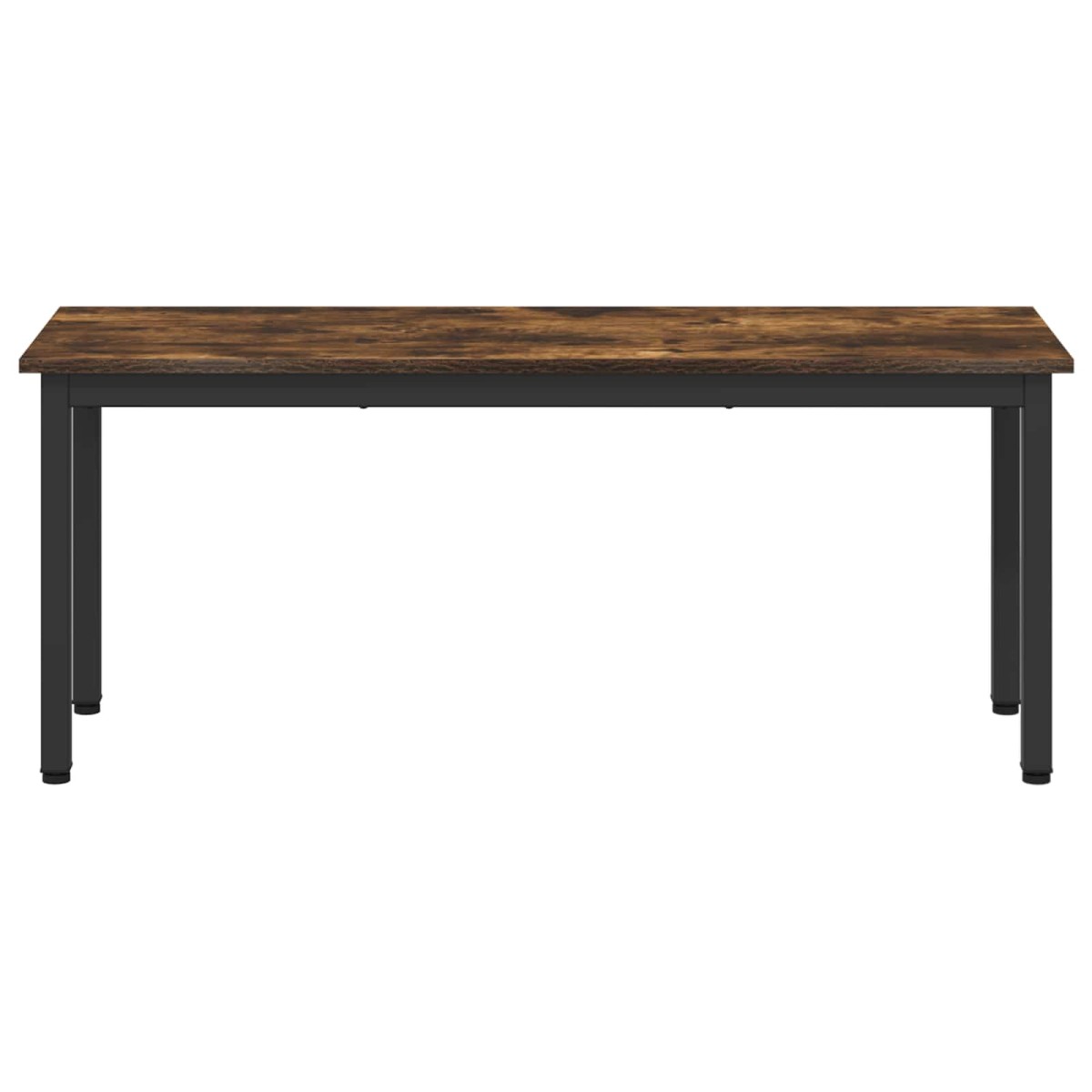 vidaXL παγκάκι Καπνιστό Δρύς 110 x 35 x 45 cm Επεξεργασμένο Ξύλο