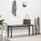 vidaXL παγκάκι Γκρίζο Σονομα 110 x 35 x 45 cm Επεξεργασμένο Ξύλο