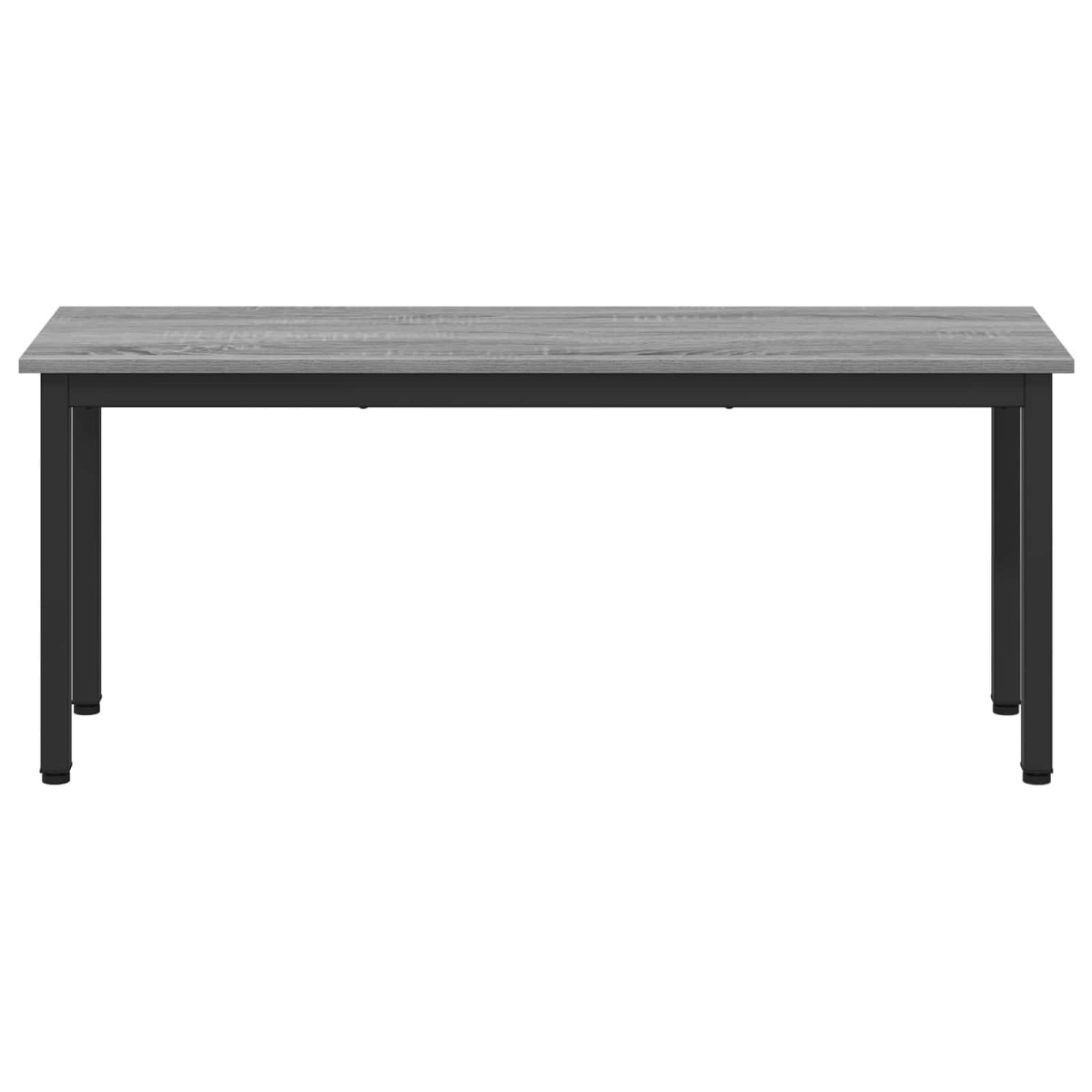 vidaXL παγκάκι Γκρίζο Σονομα 110 x 35 x 45 cm Επεξεργασμένο Ξύλο