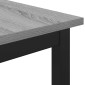 vidaXL παγκάκι Γκρίζο Σονομα 110 x 35 x 45 cm Επεξεργασμένο Ξύλο
