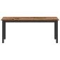 vidaXL παγκάκι Παλιό ξύλο 110 x 35 x 45 cm Επεξεργασμένο Ξύλο