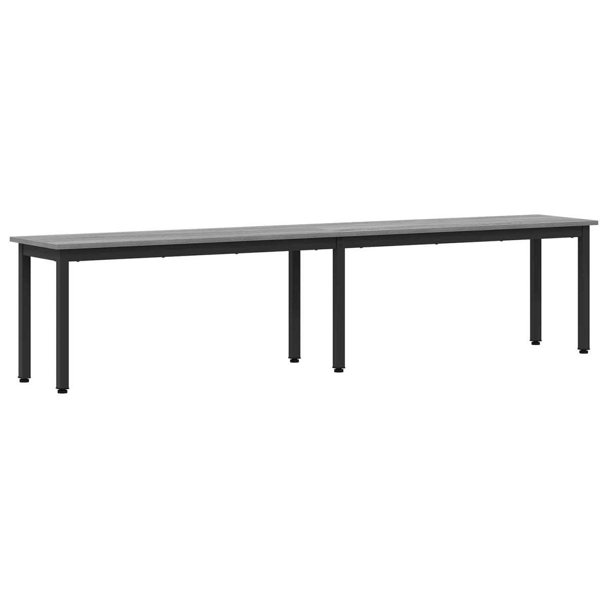 vidaXL παγκάκι Γκρίζο Σονομα 200 x 35 x 45 εκ Επεξεργασμένο Ξύλο