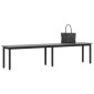 vidaXL παγκάκι Γκρίζο Σονομα 200 x 35 x 45 εκ Επεξεργασμένο Ξύλο
