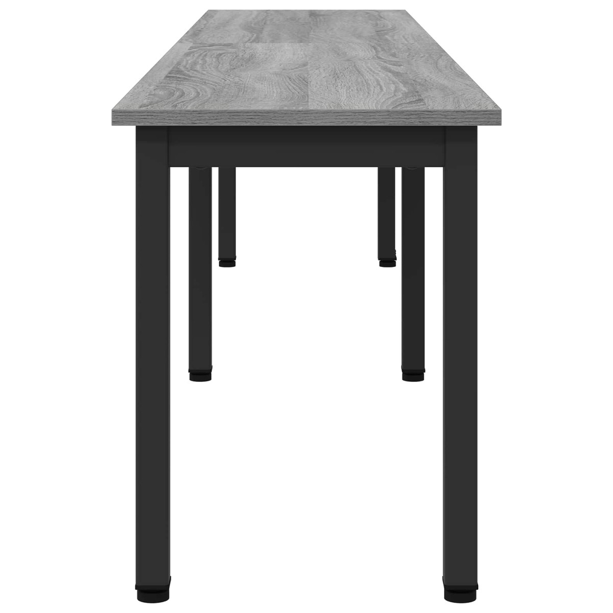 vidaXL παγκάκι Γκρίζο Σονομα 200 x 35 x 45 εκ Επεξεργασμένο Ξύλο