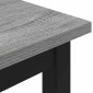 vidaXL παγκάκι Γκρίζο Σονομα 200 x 35 x 45 εκ Επεξεργασμένο Ξύλο