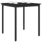 vidaXL Τραπεζαρίες 70 x 70 x 75 cm Επεξεργασμένο Ξύλο Μαύρη Δρυς