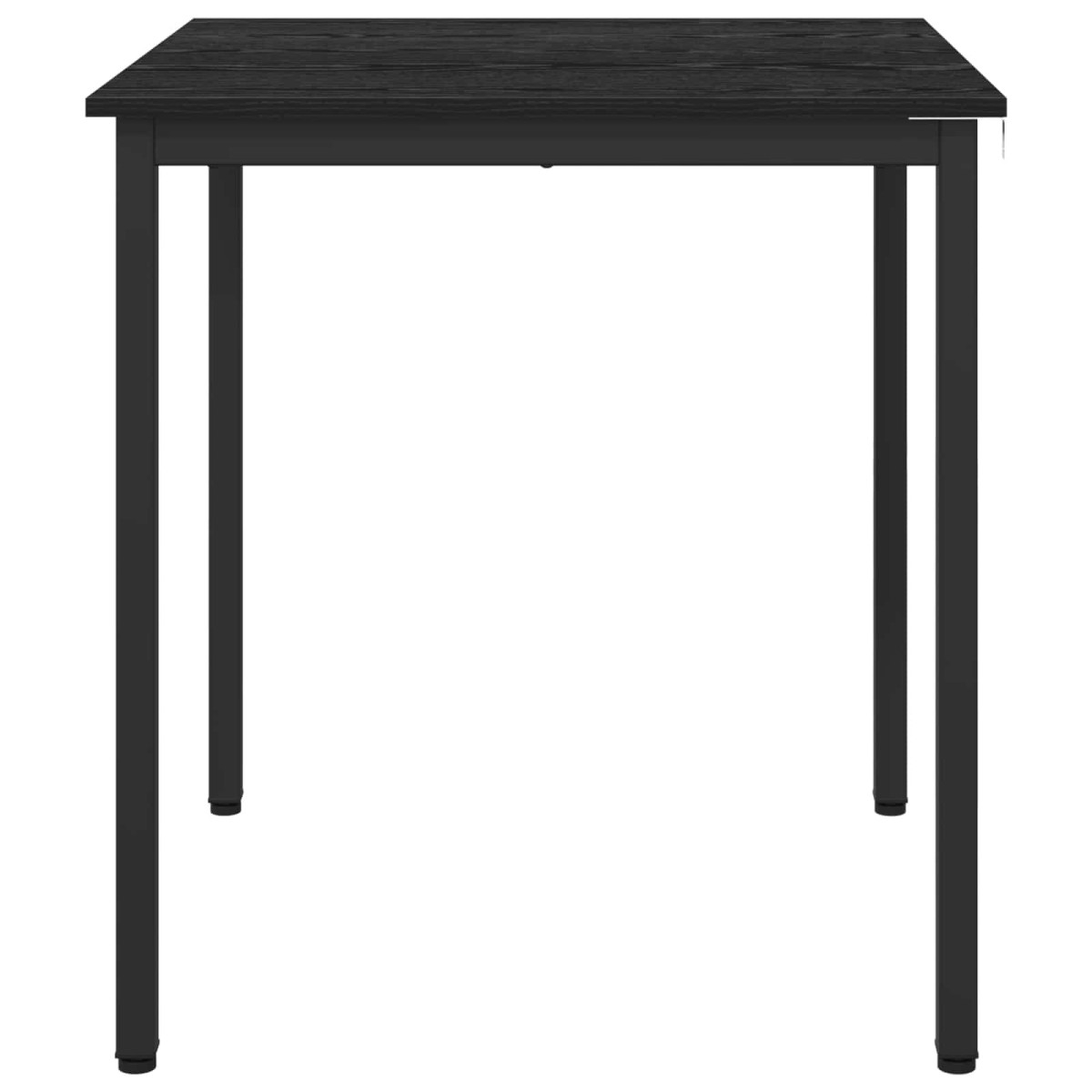 vidaXL Τραπεζαρίες 70 x 70 x 75 cm Επεξεργασμένο Ξύλο Μαύρη Δρυς