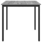 vidaXL Τραπεζαρίες 80 x 80 x 75 cm Επεξεργασμένο Ξύλο Γκρι Sonoma