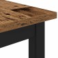 vidaXL Τραπεζαρίες 80 x 80 x 75 cm Επεξεργασμένο Ξύλο Ξύλο δρυός