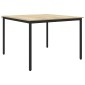 vidaXL Τραπεζαρίες 110 x 110 x 75 cm Επεξεργασμένο Ξύλο Sonoma Δρυς