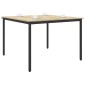 vidaXL Τραπεζαρίες 110 x 110 x 75 cm Επεξεργασμένο Ξύλο Sonoma Δρυς