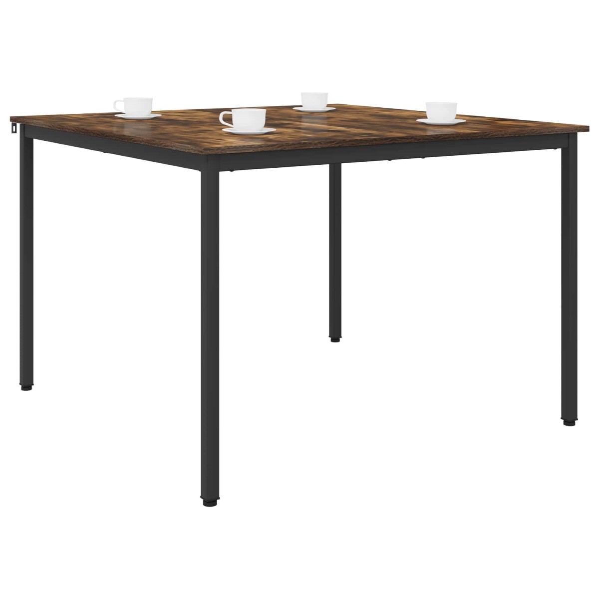vidaXL Τραπεζαρίες 110 x 110 x 75 cm ΜΕΤΑΛΛΟ Ορθογώνιος