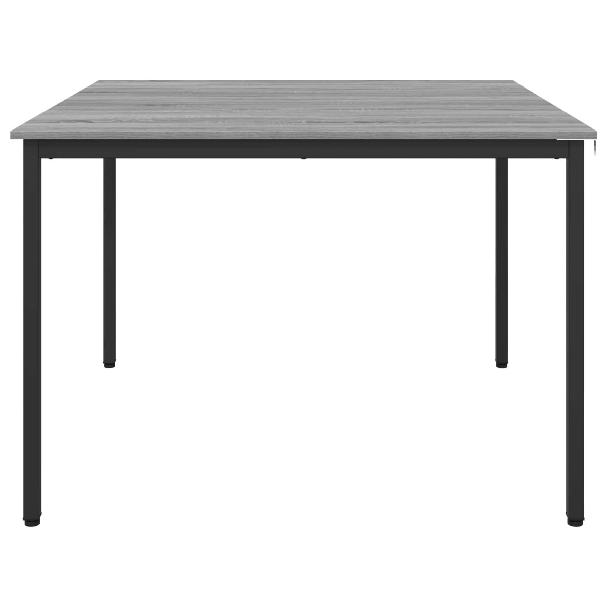 vidaXL Τραπεζαρίες 110 x 110 x 75 cm Επεξεργασμένο Ξύλο Γκρι Sonoma