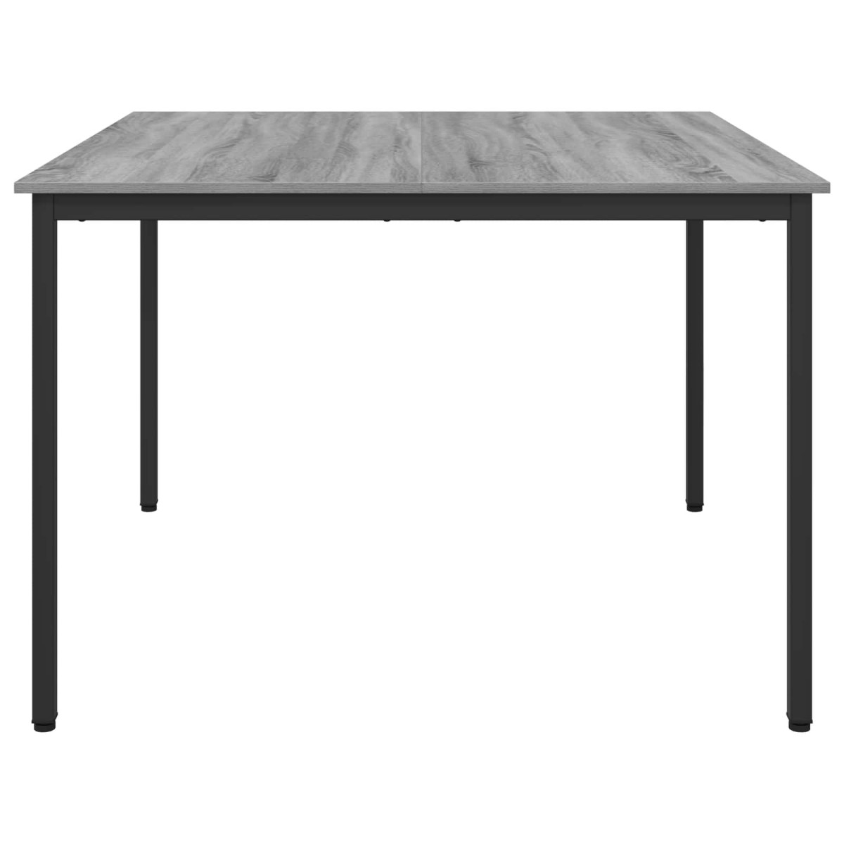vidaXL Τραπεζαρίες 110 x 110 x 75 cm Επεξεργασμένο Ξύλο Γκρι Sonoma