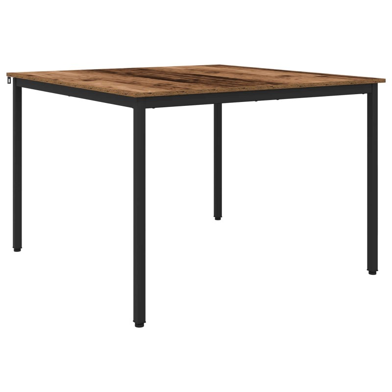 vidaXL Τραπεζαρίες 110 x 110 x 75 cm Επεξεργασμένο Ξύλο Ξύλο δρυός