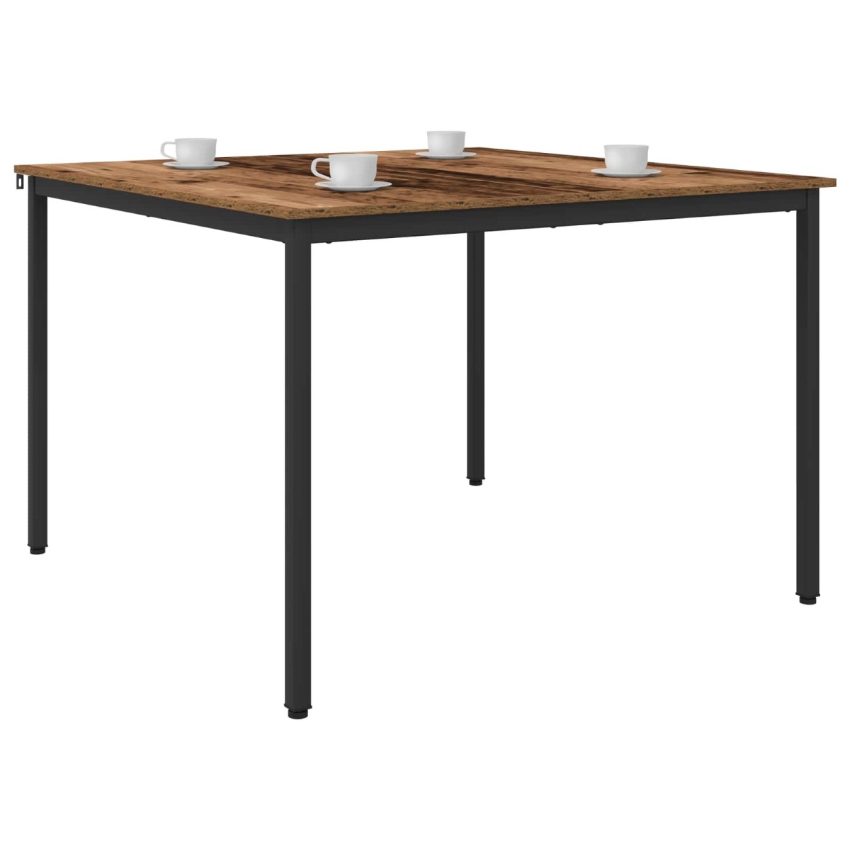 vidaXL Τραπεζαρίες 110 x 110 x 75 cm Επεξεργασμένο Ξύλο Ξύλο δρυός