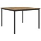 vidaXL Τραπεζαρίες 110 x 110 x 75 cm Επεξεργασμένο Ξύλο Artisan Δρυς