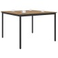vidaXL Τραπεζαρίες 110 x 110 x 75 cm Επεξεργασμένο Ξύλο Artisan Δρυς
