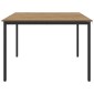 vidaXL Τραπεζαρίες 110 x 110 x 75 cm Επεξεργασμένο Ξύλο Artisan Δρυς