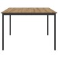 vidaXL Τραπεζαρίες 110 x 110 x 75 cm Επεξεργασμένο Ξύλο Artisan Δρυς