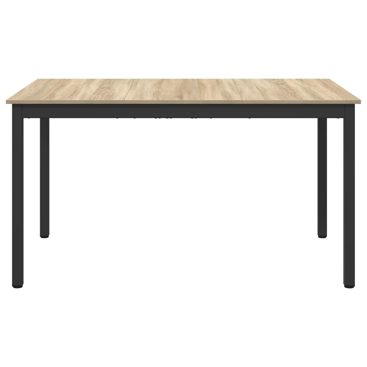 vidaXL Τραπεζαρίες 140 x 80 x 75 cm Επεξεργασμένο Ξύλο Sonoma Δρυς