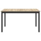 vidaXL Τραπεζαρίες 140 x 80 x 75 cm Επεξεργασμένο Ξύλο Sonoma Δρυς