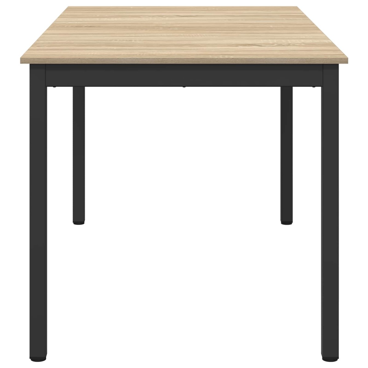 vidaXL Τραπεζαρίες 140 x 80 x 75 cm Επεξεργασμένο Ξύλο Sonoma Δρυς