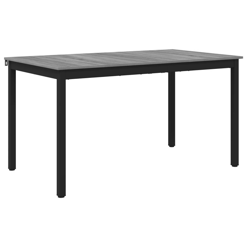 vidaXL Τραπεζαρίες 140 x 80 x 75 cm Επεξεργασμένο Ξύλο Γκρι Sonoma