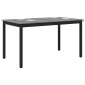 vidaXL Τραπεζαρίες 140 x 80 x 75 cm Επεξεργασμένο Ξύλο Γκρι Sonoma