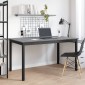vidaXL Τραπεζαρίες 140 x 80 x 75 cm Επεξεργασμένο Ξύλο Γκρι Sonoma