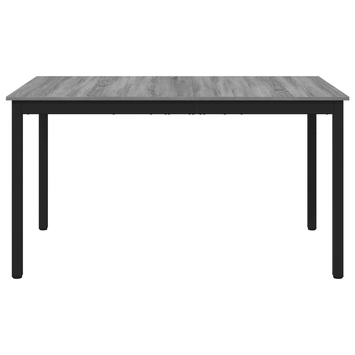 vidaXL Τραπεζαρίες 140 x 80 x 75 cm Επεξεργασμένο Ξύλο Γκρι Sonoma