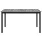 vidaXL Τραπεζαρίες 140 x 80 x 75 cm Επεξεργασμένο Ξύλο Γκρι Sonoma
