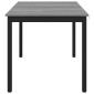 vidaXL Τραπεζαρίες 140 x 80 x 75 cm Επεξεργασμένο Ξύλο Γκρι Sonoma