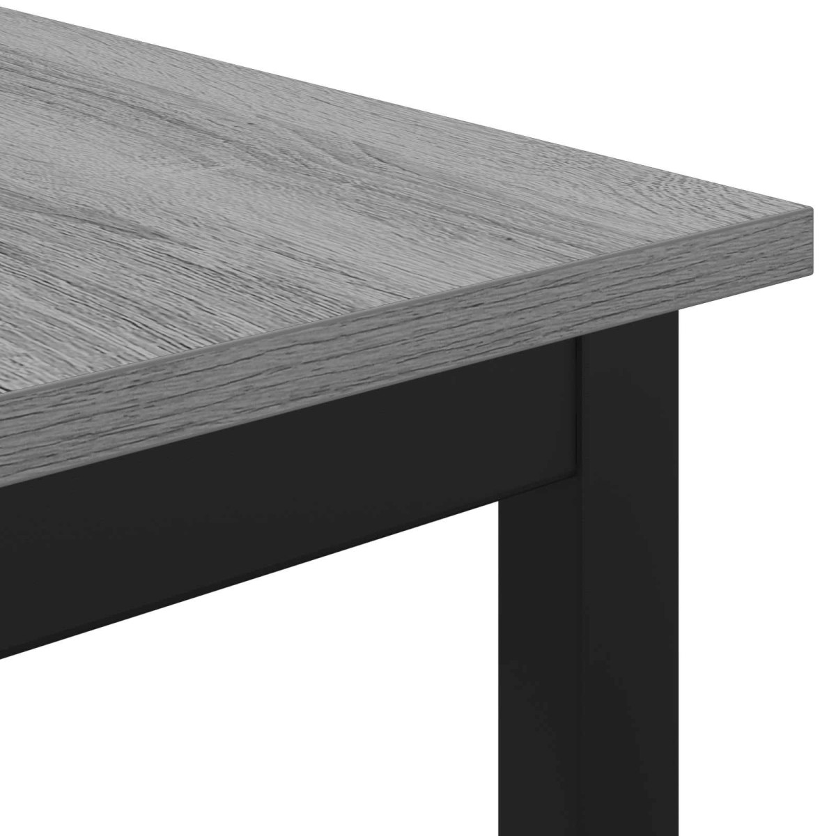 vidaXL Τραπεζαρίες 140 x 80 x 75 cm Επεξεργασμένο Ξύλο Γκρι Sonoma